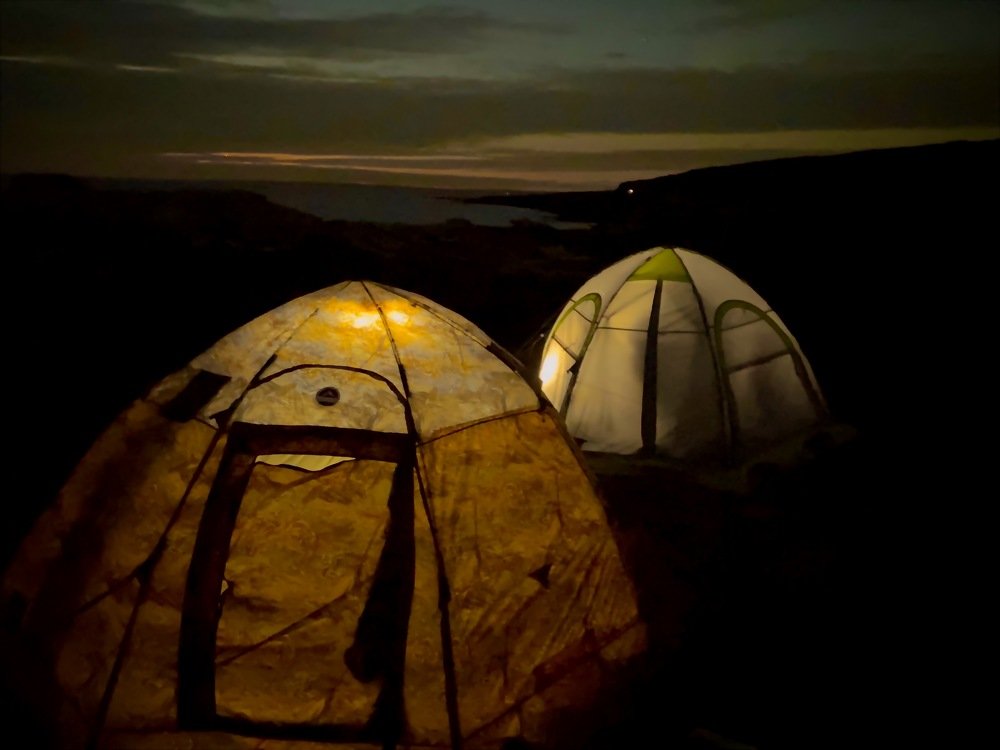 Перед ночлегом