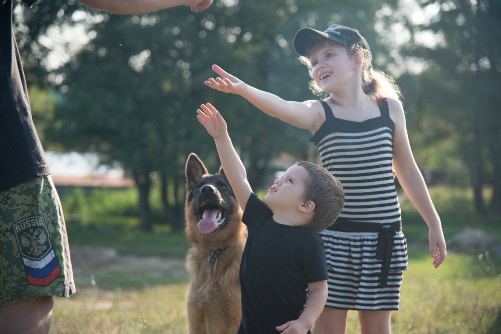 Папа, дай сухарик!