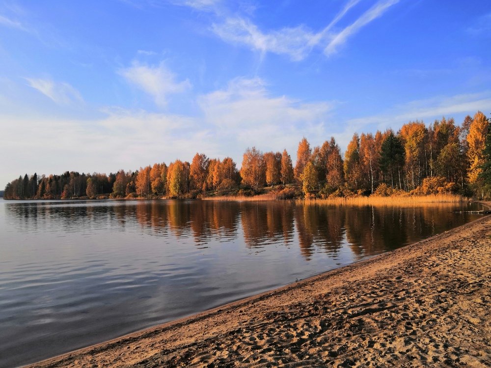 Золотая осень в Карелии