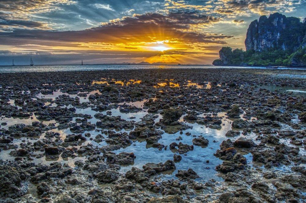 Закат в Таиланде