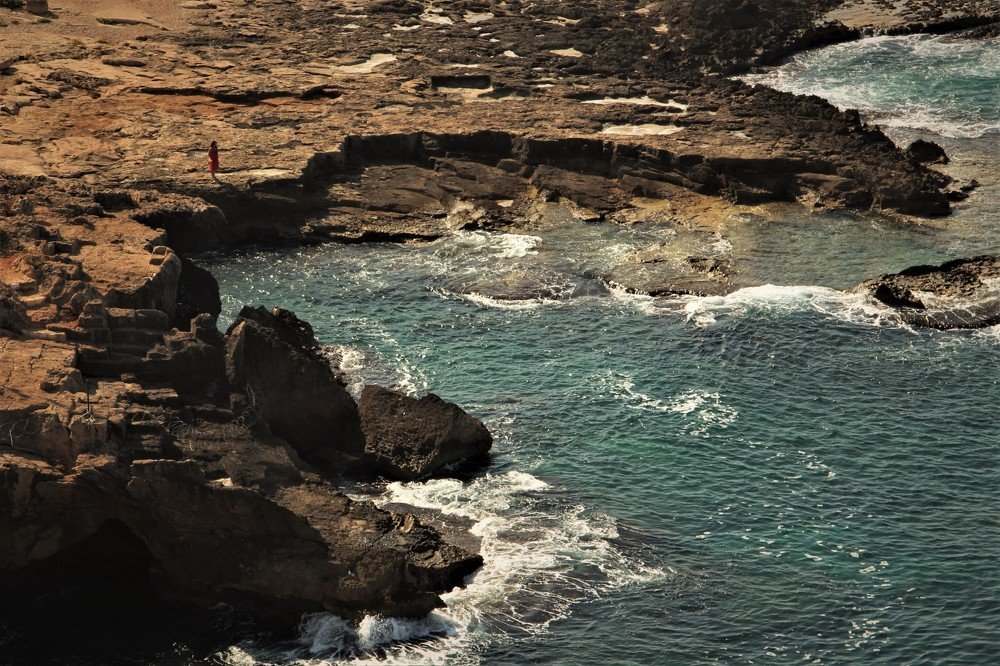 Морская лагуна.