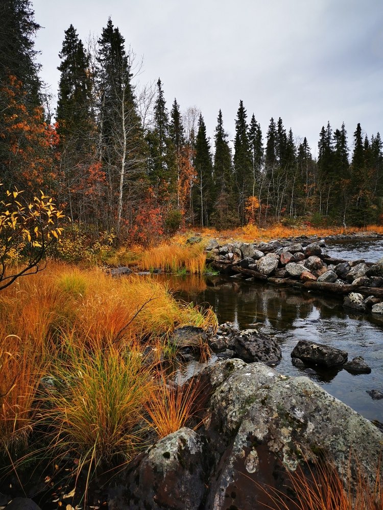 Река Умба. Кольский полуостров
