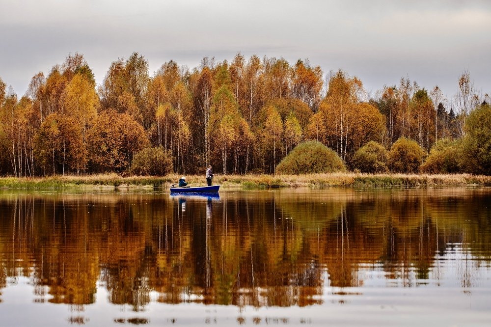 Autumn fishing