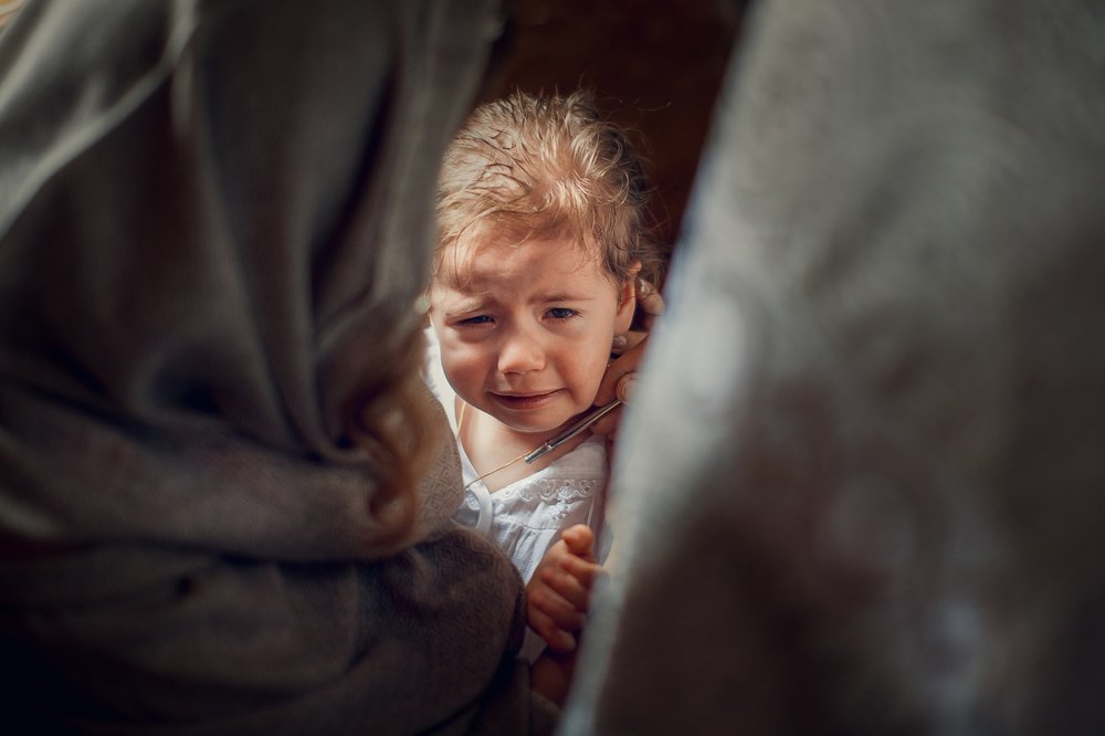 На Крещении