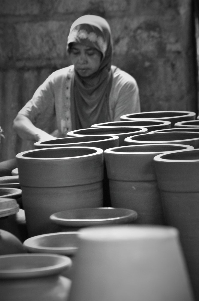 Black and white motion