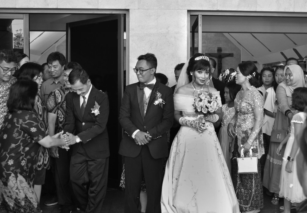 Waiting a congrotulation