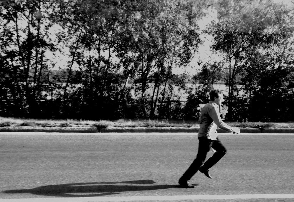 Человек опаздывающий