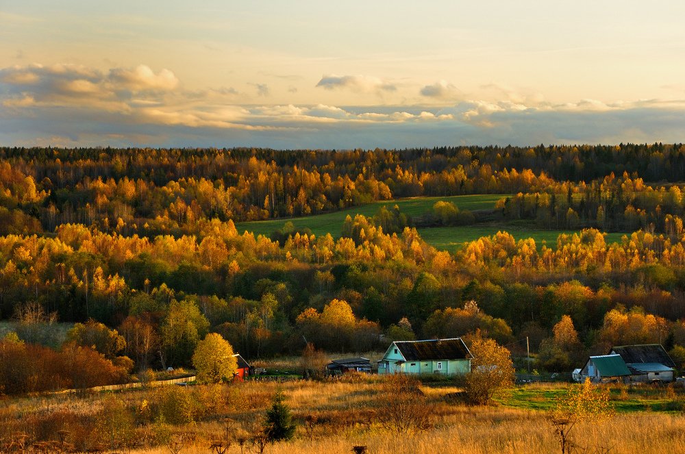 Еще один погожий день золотой осени