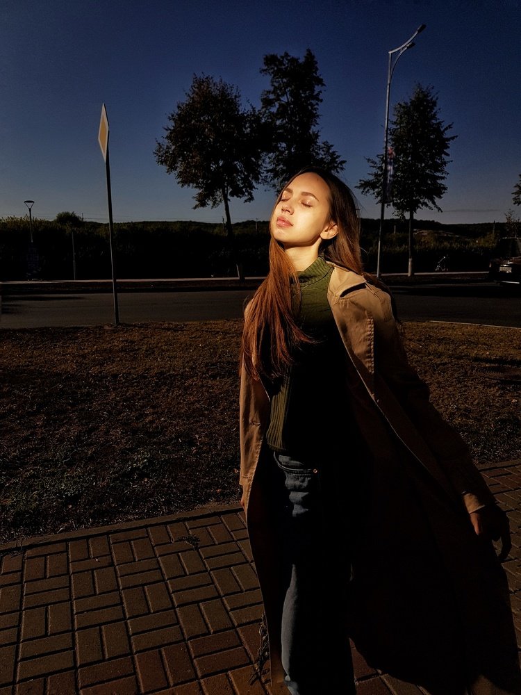 Тёплые осенние лучи