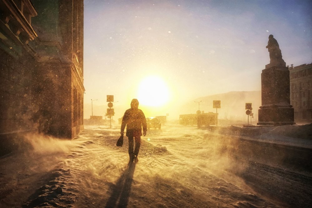 Белое солнце Норильска.