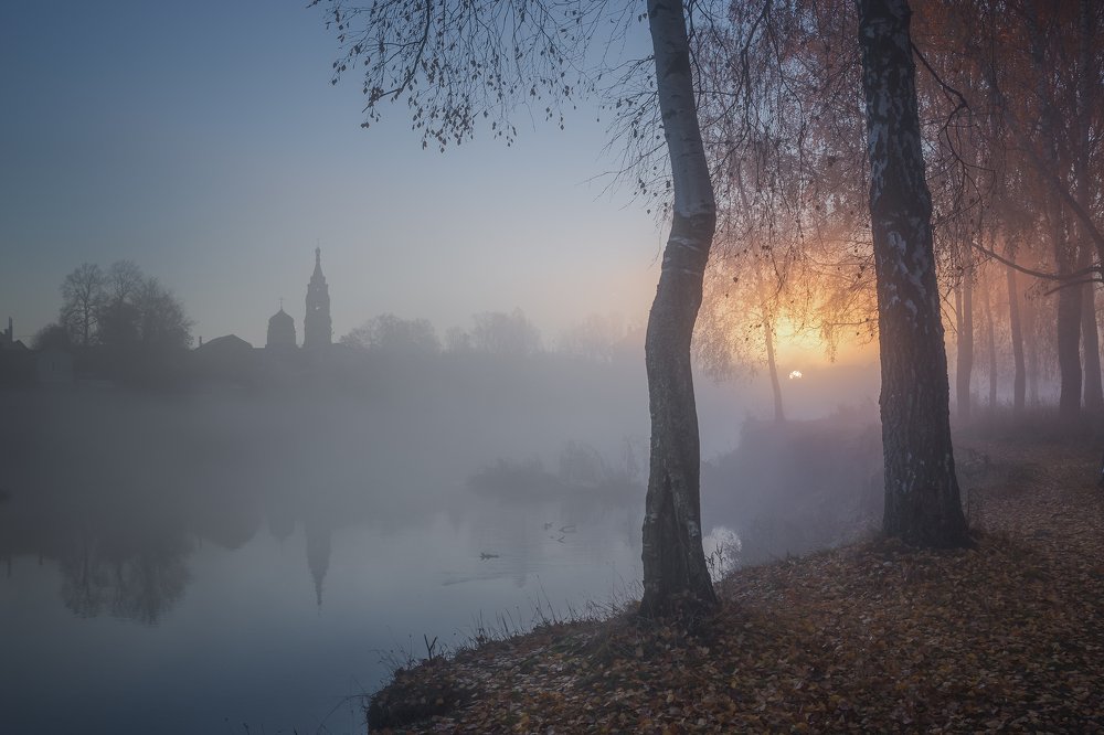 Рассвет на Клязьме