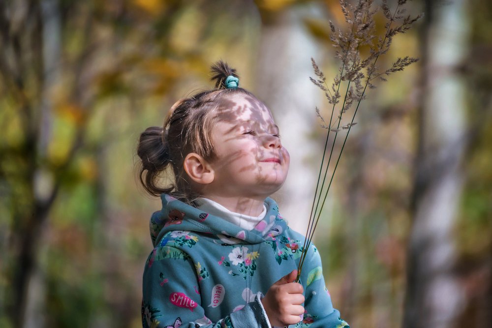 Маскировка в осеннем лесу