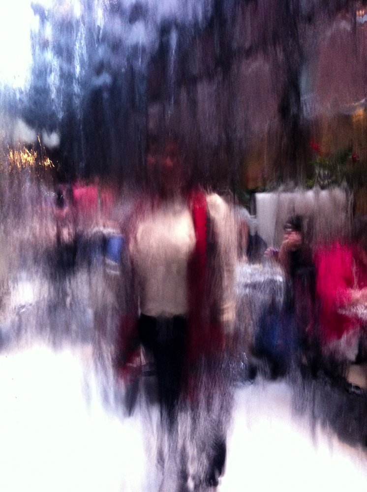 woman at a bizarre world