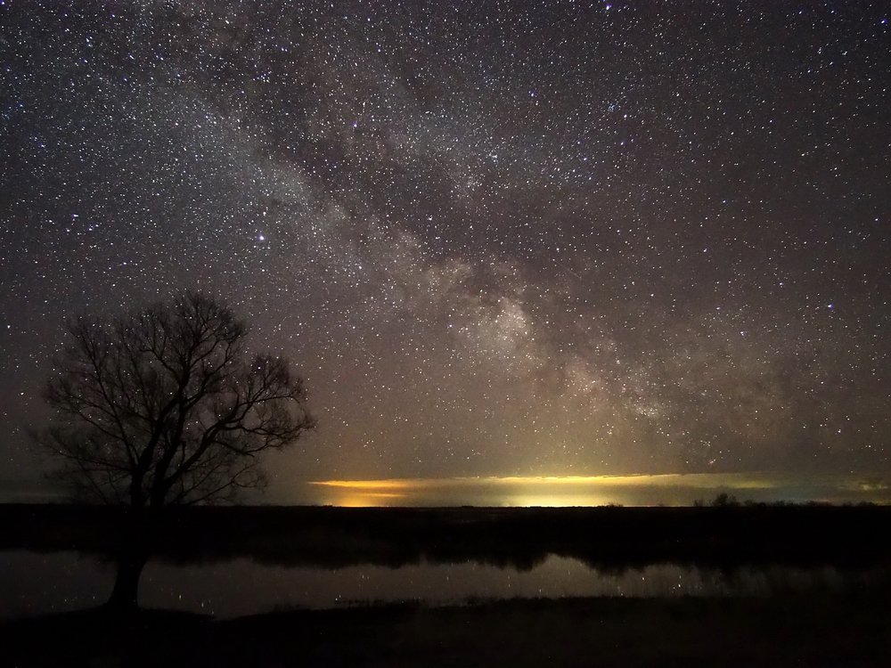 Milky Way in Latvia