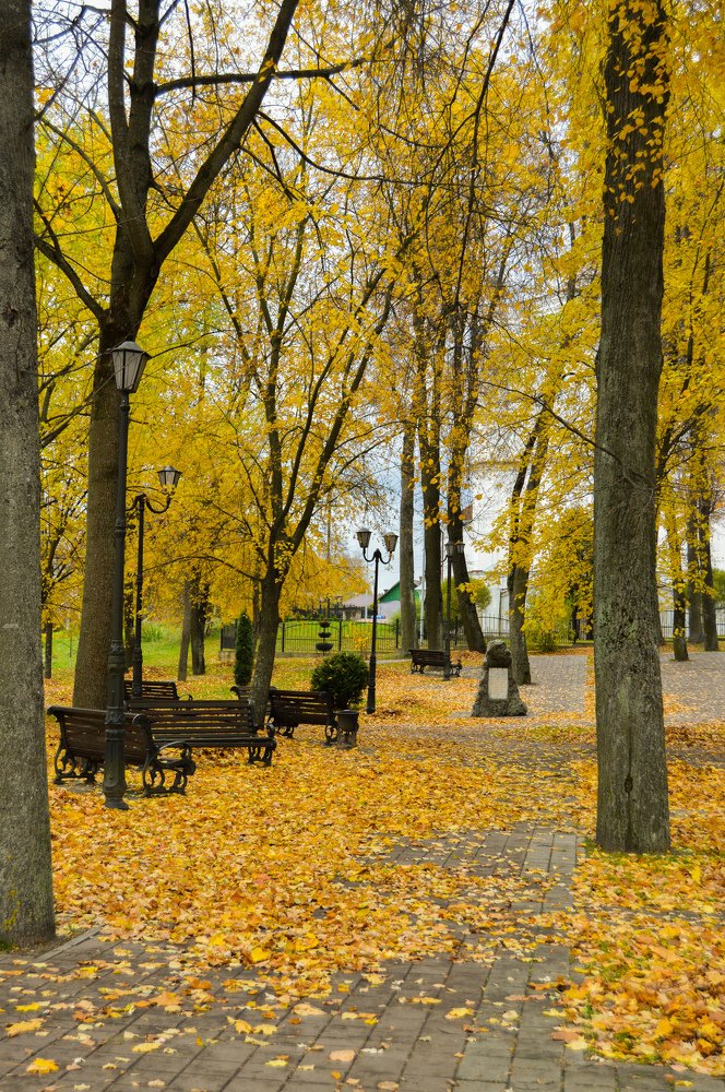 Осень в Заславье.