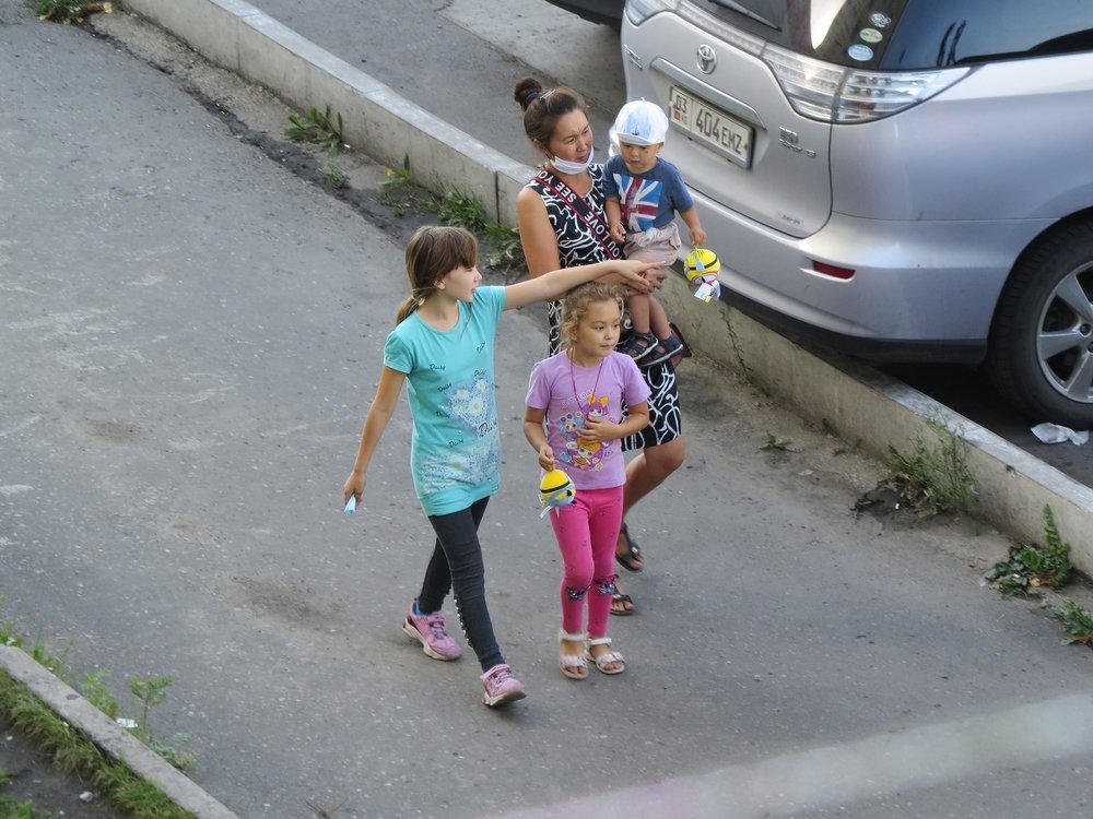 Многодетная мама