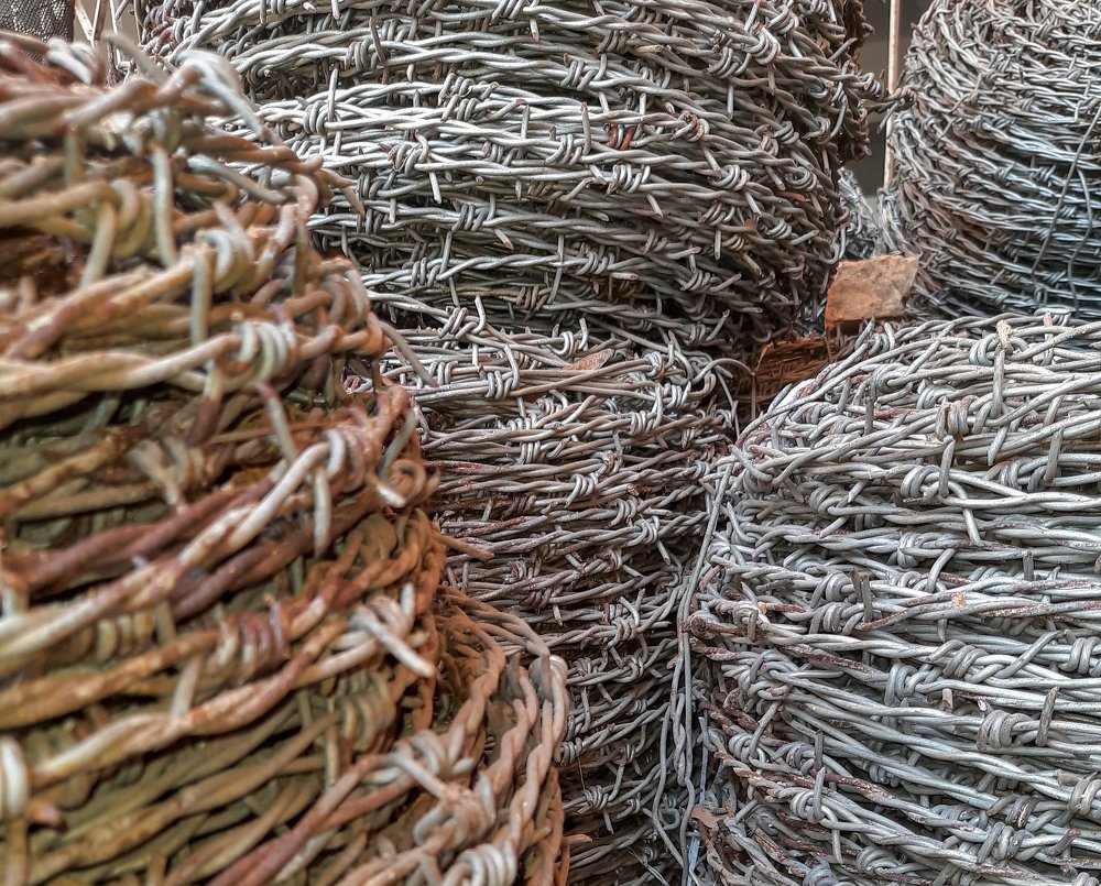 Bundles of iron wires