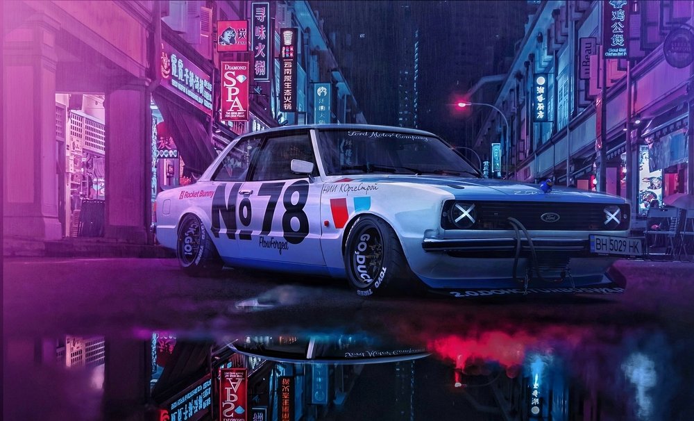 Ford Taunus in Neo-Tokyo