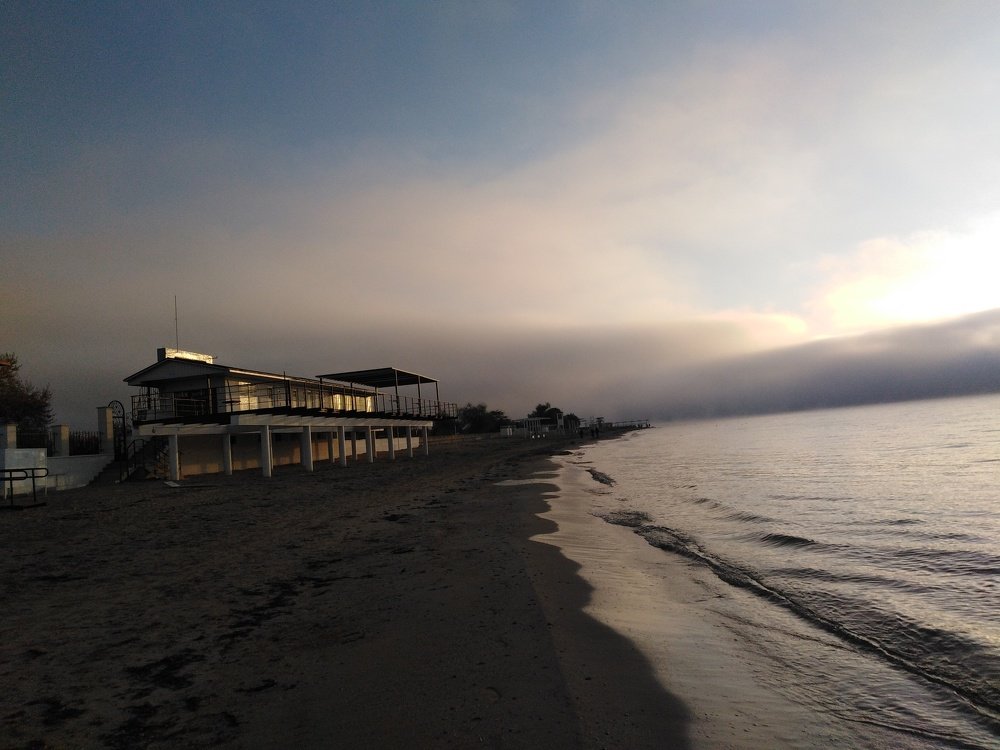 Последний луч перед закатом.