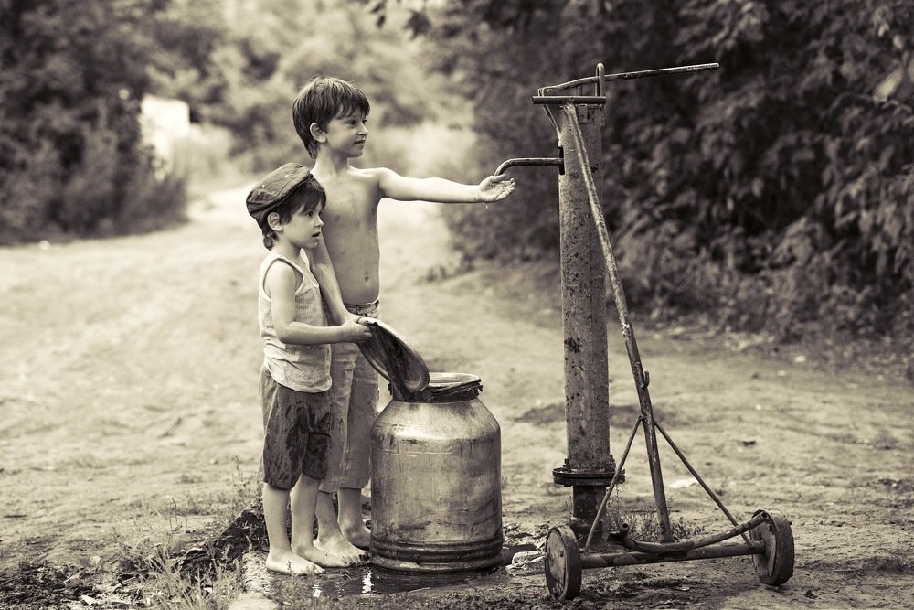 Лето в деревне