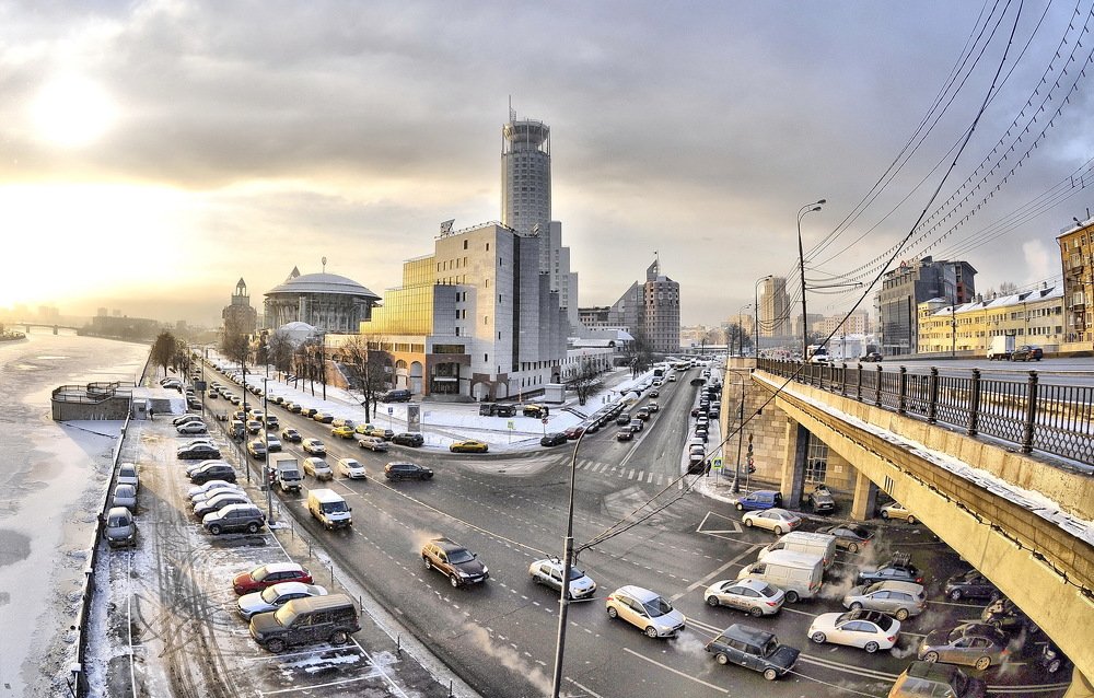 Вид с Большого Краснохолмского моста
