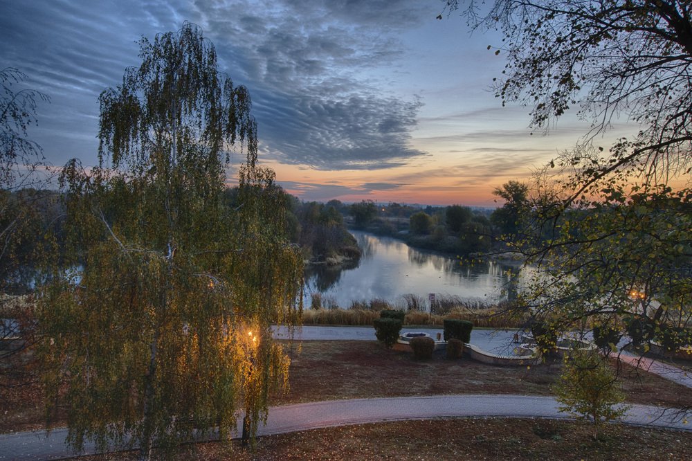 Осеннее утро