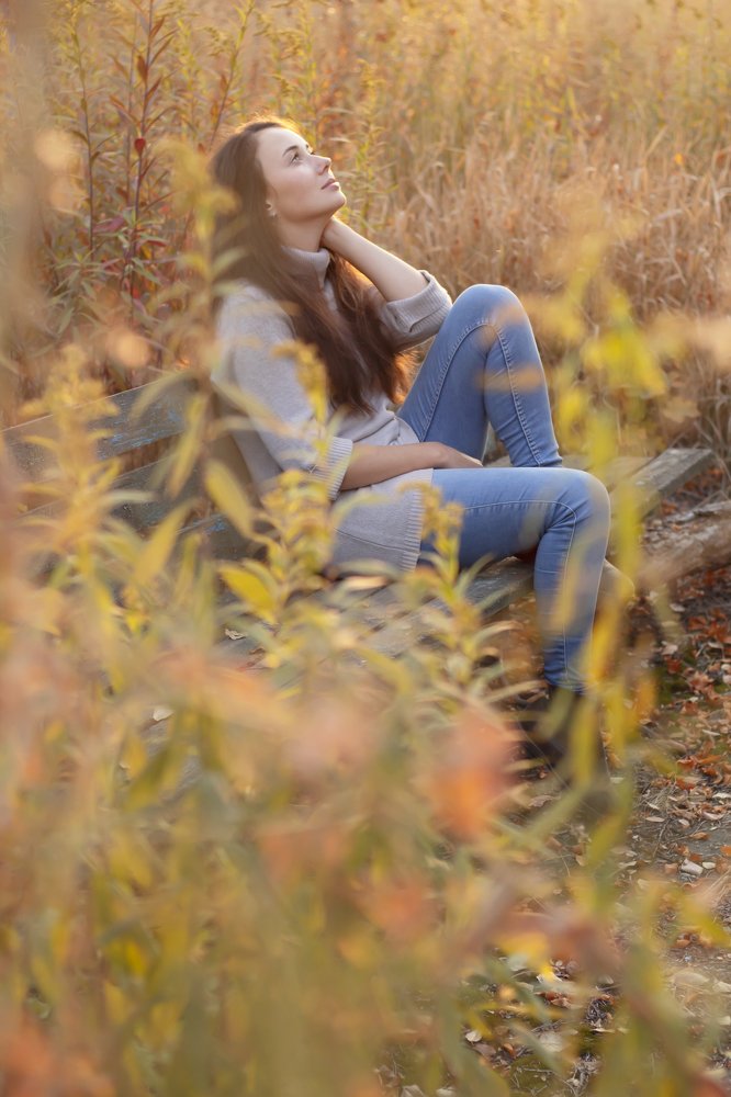 Осень в заброшенном парке