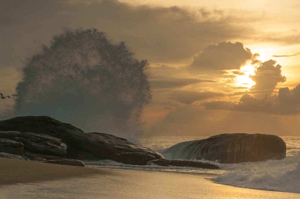 A new day breaking through.