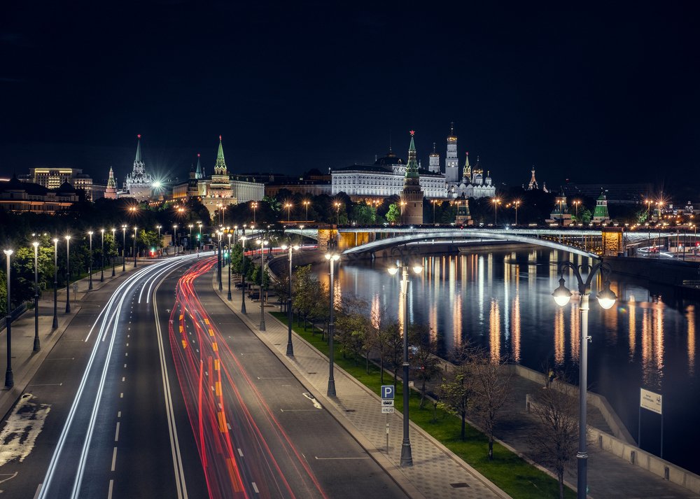 Вечерний кремль