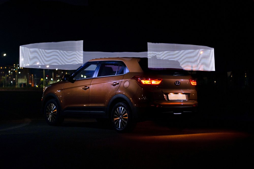 Night Hyundai Creta