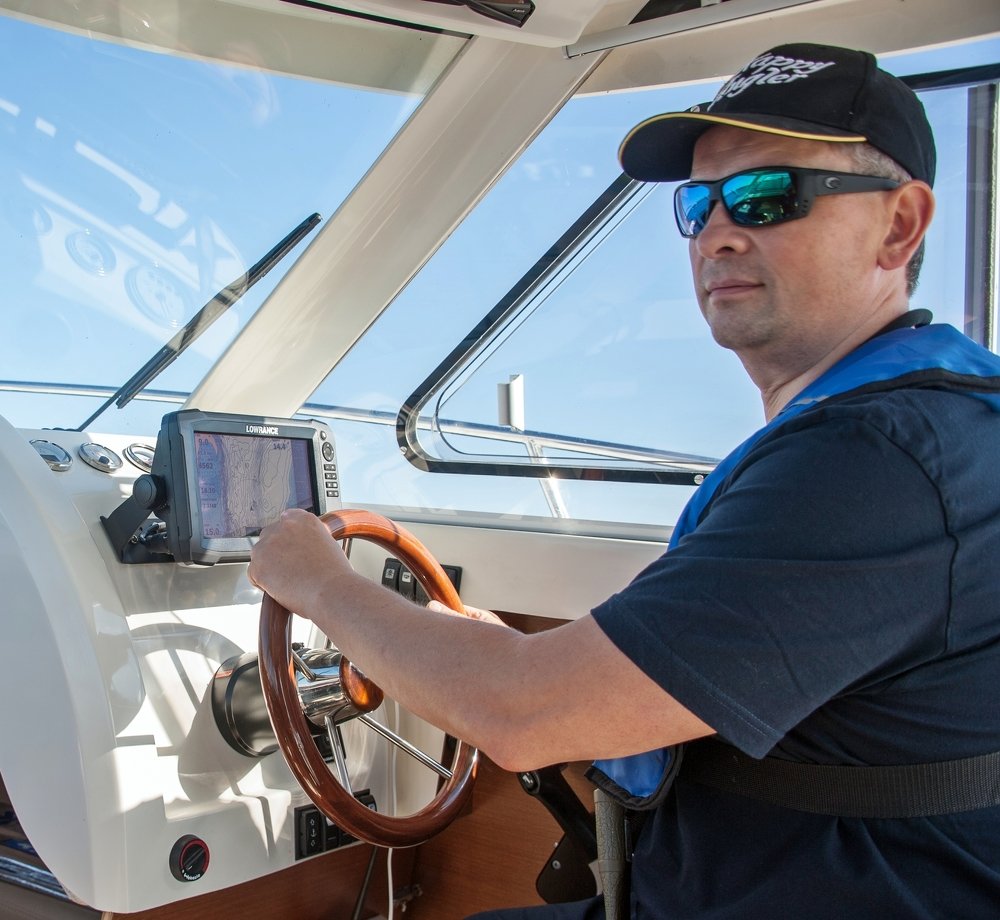 За штурвалом