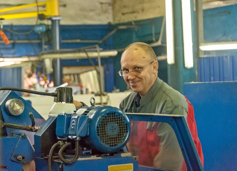 Шлифовщик Николай