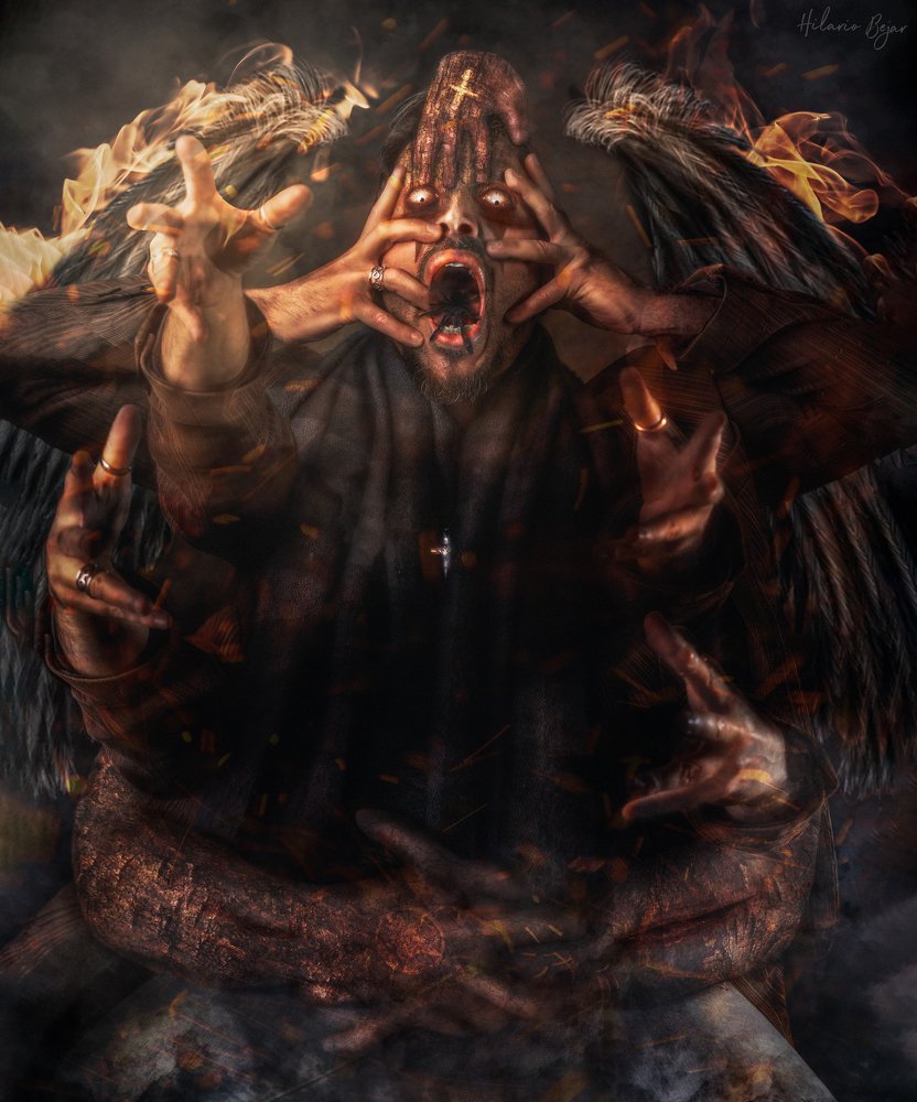 My demons come for me. No escape. Dark Sammael.