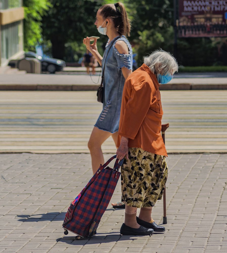 Разнонаправленное движение....