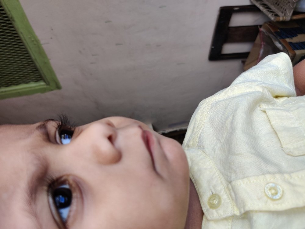 Innocence in eyes
