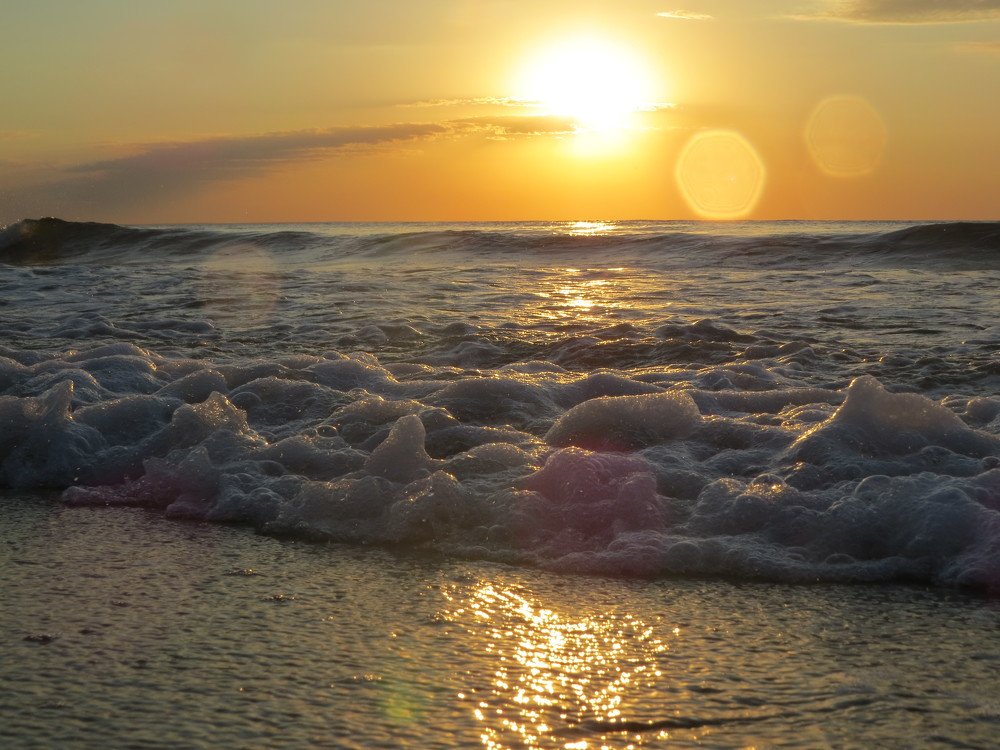 Рассвет в Феодосийском заливе