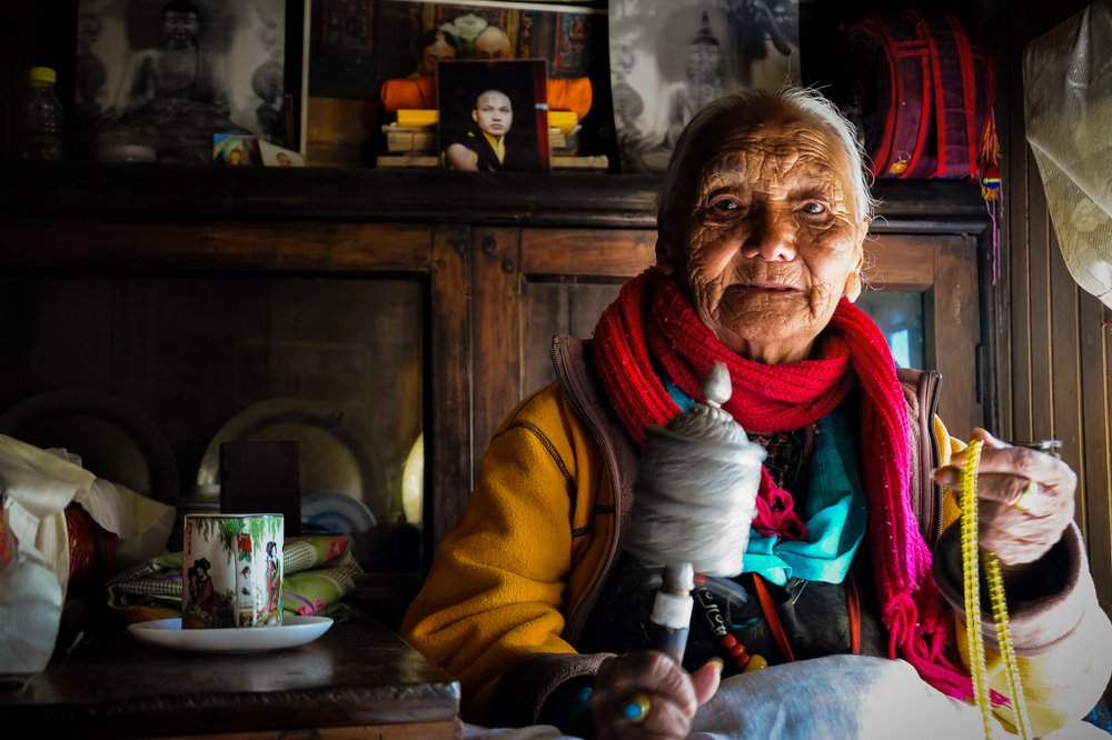 The Lady In Her Prayers