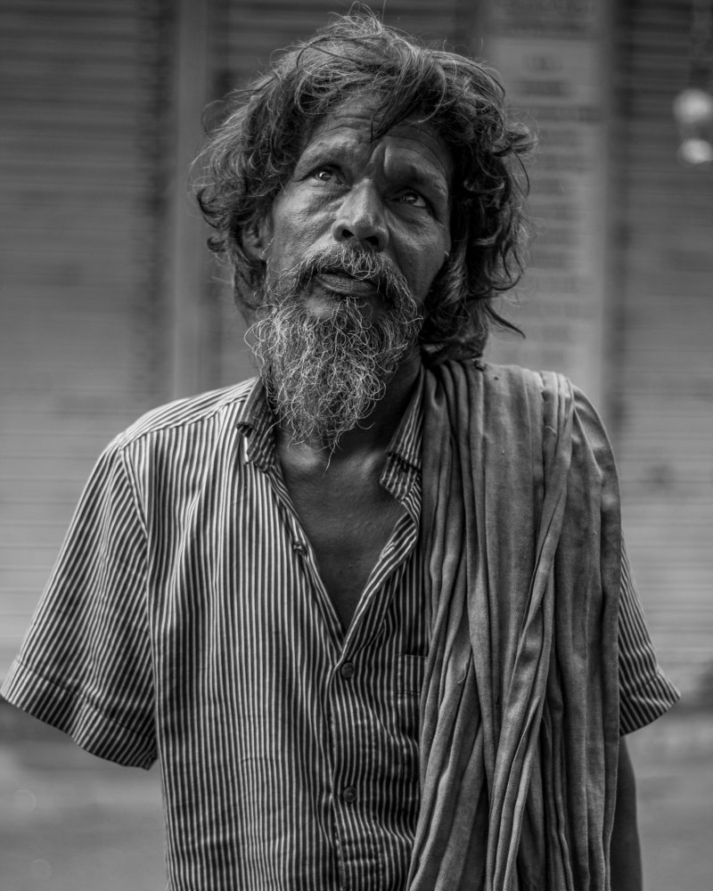 He had nothing but the belief.