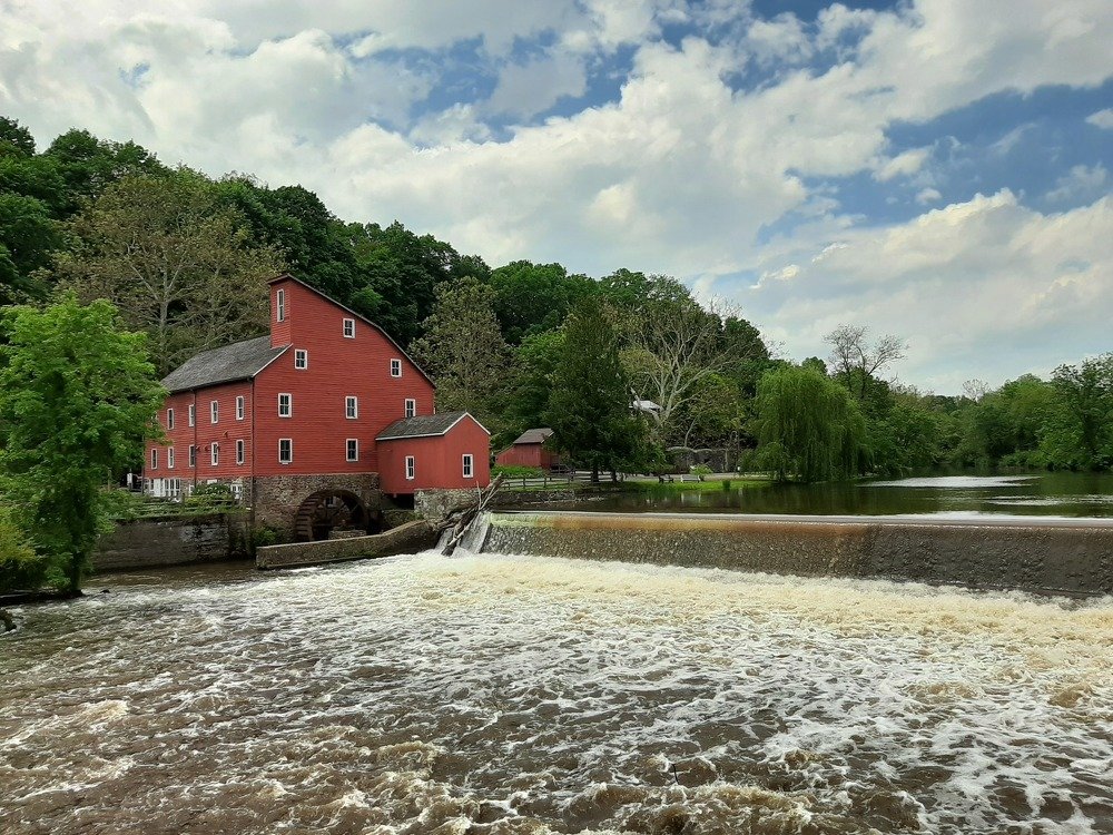 Landscape of Red Mill