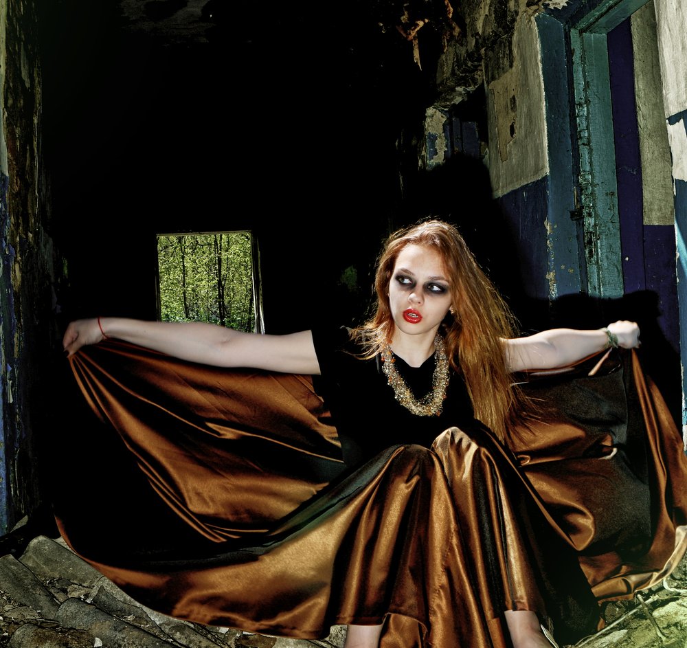 заброшенный дом