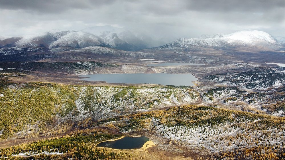 Озёра Улаганского перевала...
