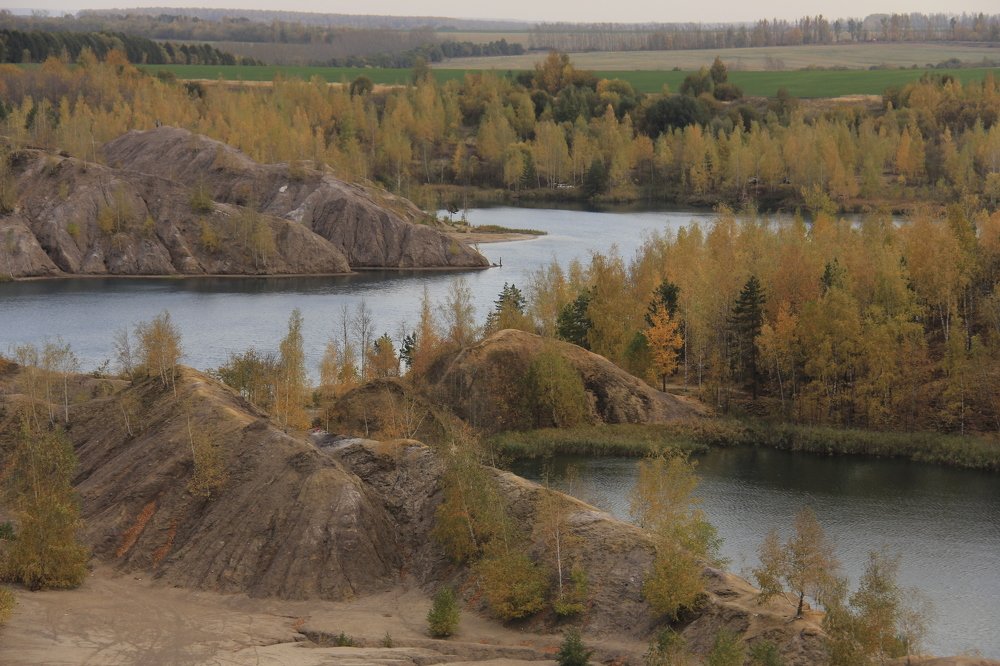 Золотая осень в Романцевских горах