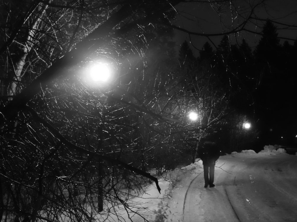 Прогулка после ледяного дождя