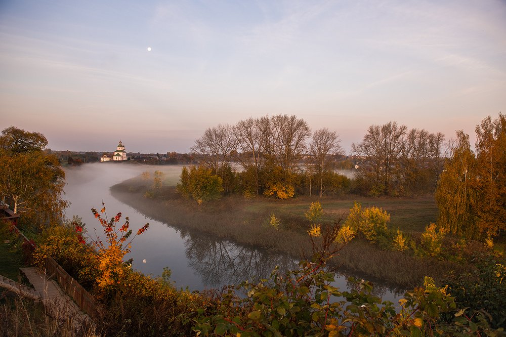 Рассвет в Суздале