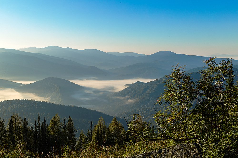 Рассвет под пиком Дурака.