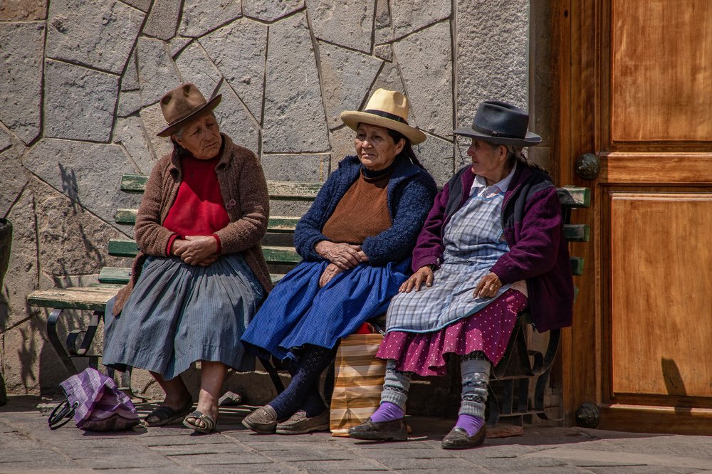 In the streets of Peru