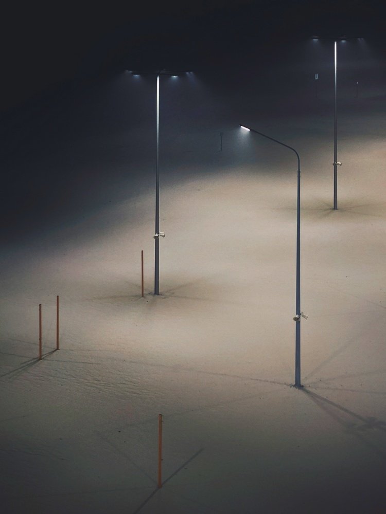 Dust Storm in Rostov-on-Don city