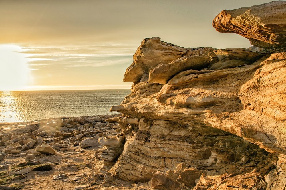 Рыжие камни Заполярья.