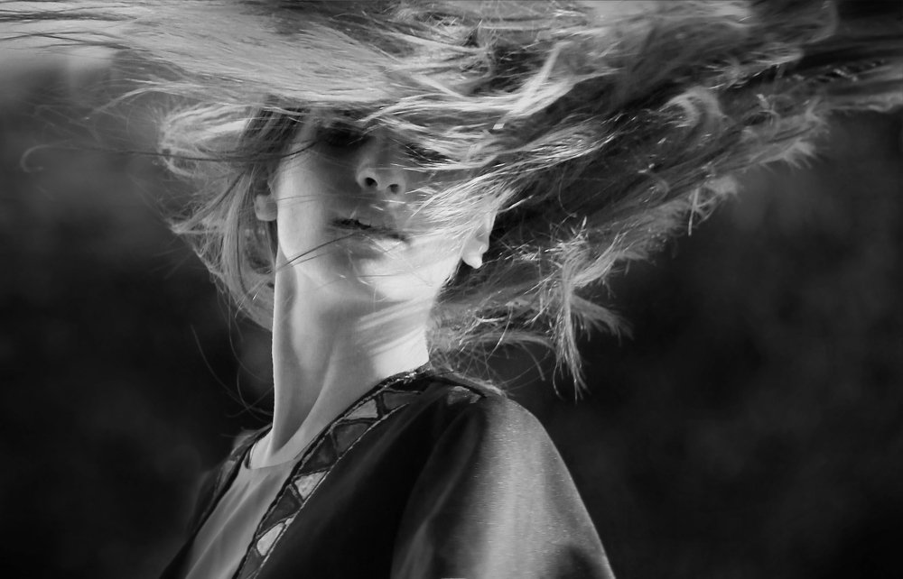 playing with the wind