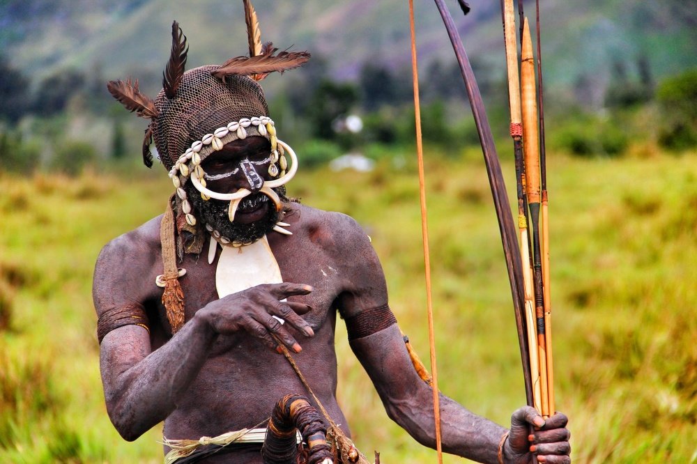 Dani Tribe Leader